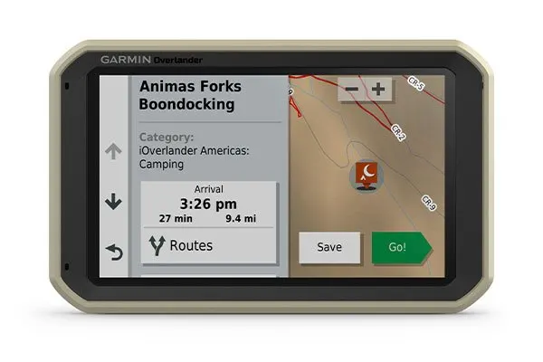 Find camp sites